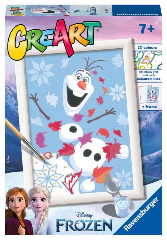 Ravensburger 20222 CreArt Disney Ledové království Rozesmátý Olaf