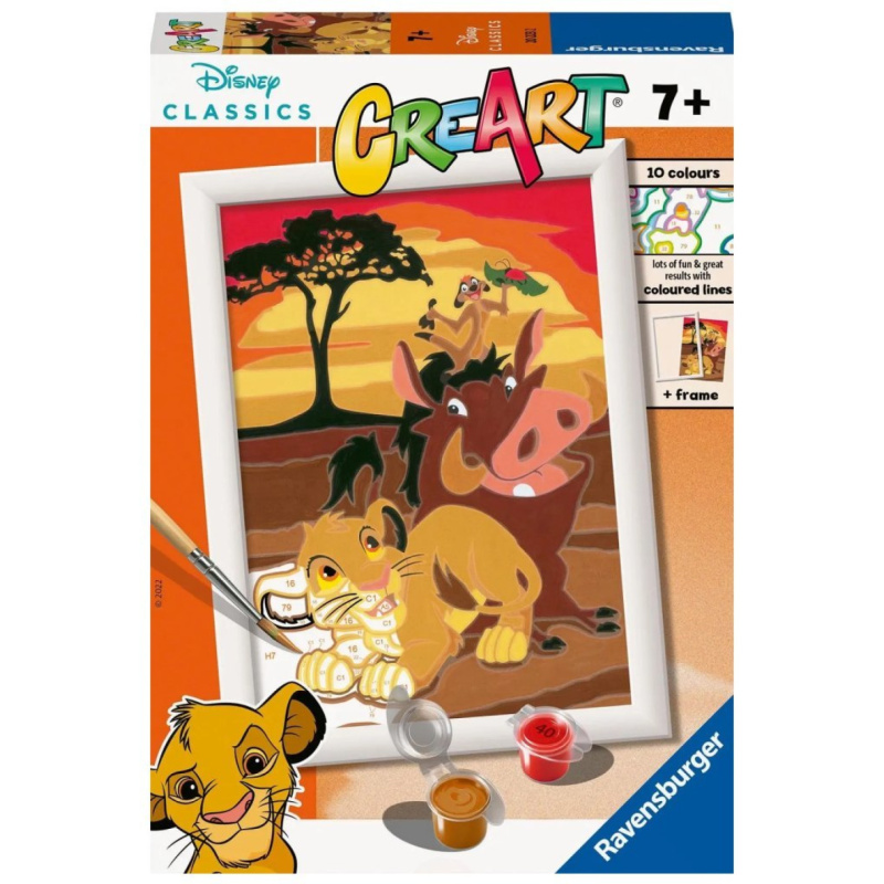 Ravensburger 20223 CreArt Disney Lví král