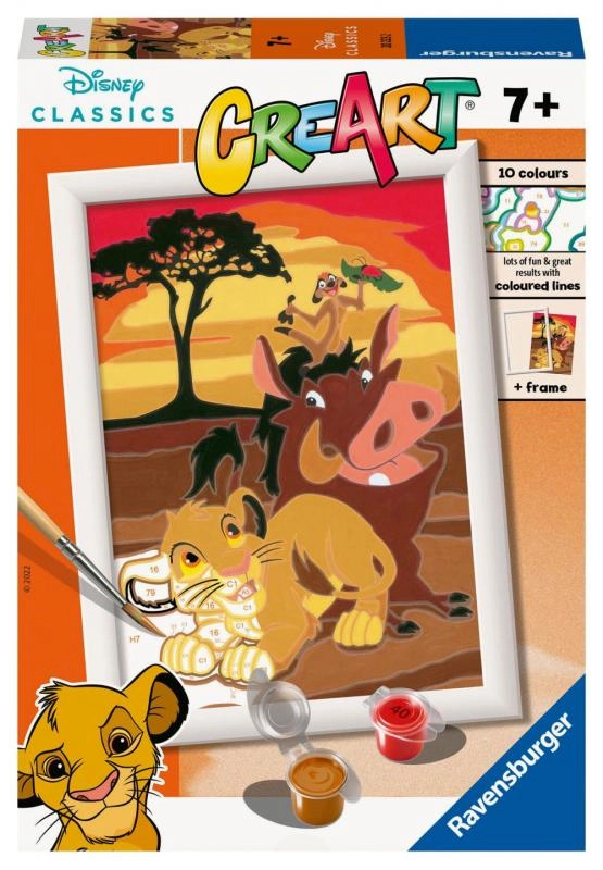 Ravensburger 20223 CreArt Disney Lví král