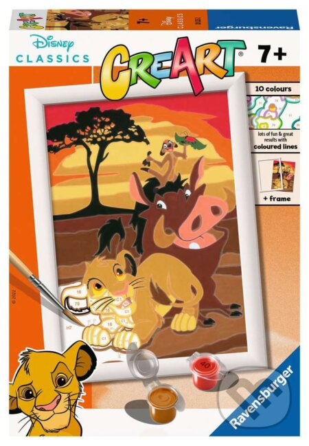 Ravensburger 20223 CreArt Disney Lví král