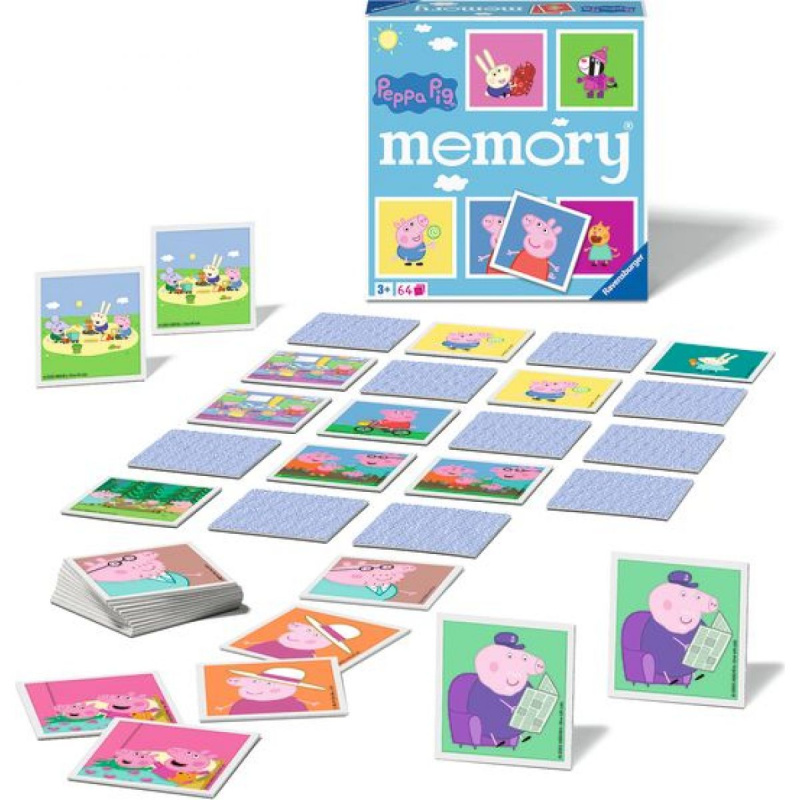 Ravensburger 208869 Pexeso Prasátko Peppa