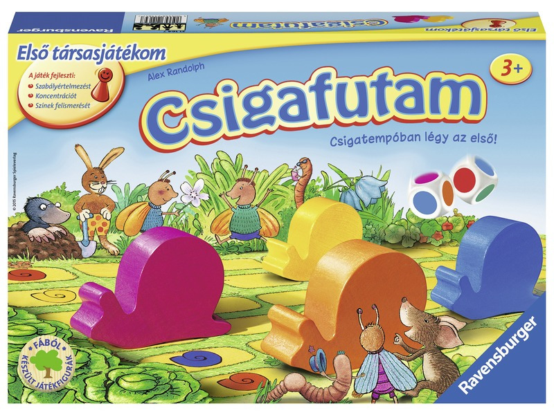 Ravensburger: Společenská hra Závod šneků