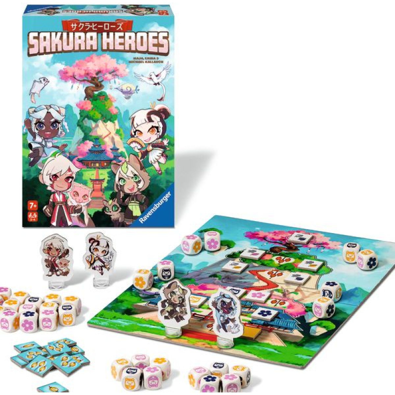 RAVENSBURGER Hra Sakura Heroes