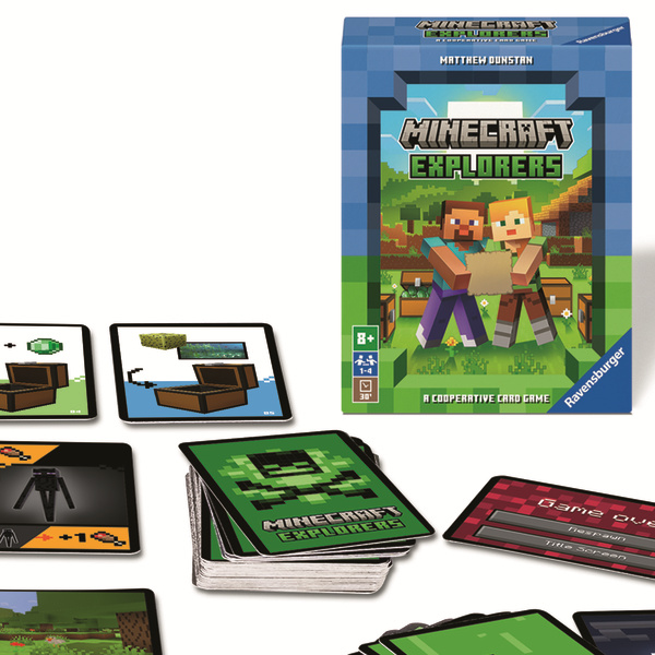 RAVENSBURGER Karetní hra Minecraft Explorers
