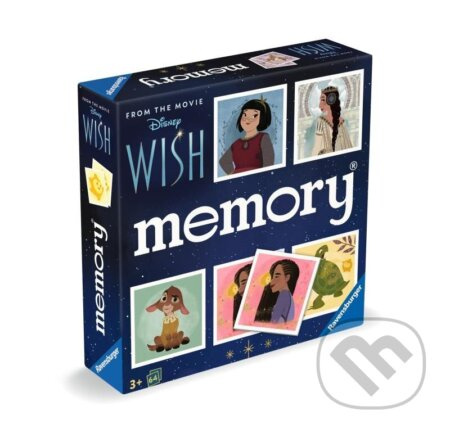 Ravensburger 225958 Pexeso Disney: Přání