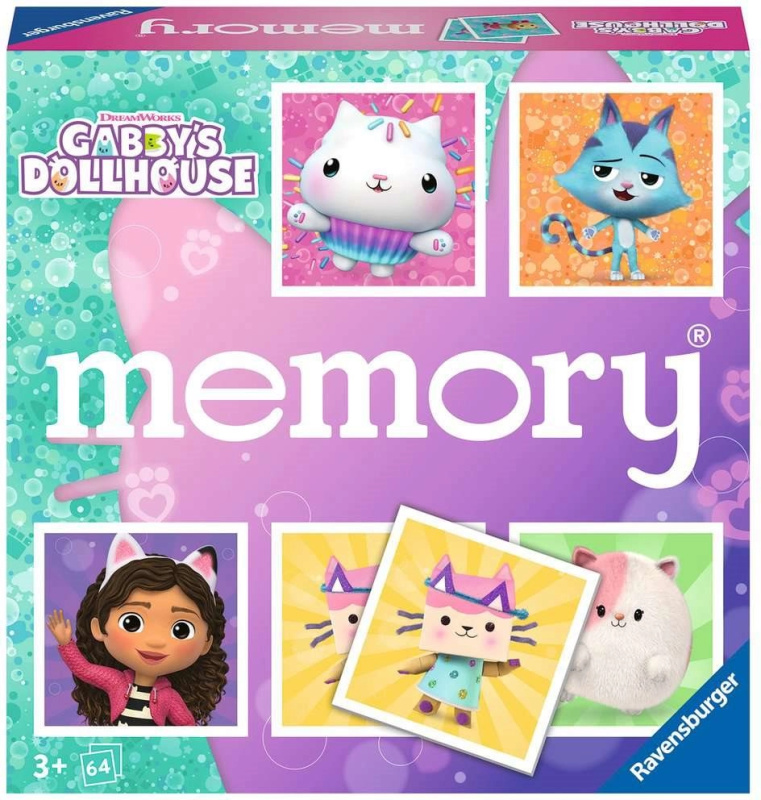 RAVENSBURGER Pexeso Gábinin kouzelný domek