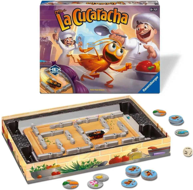 Ravensburger 226894 La Cucaracha: Zmatek v pastech
