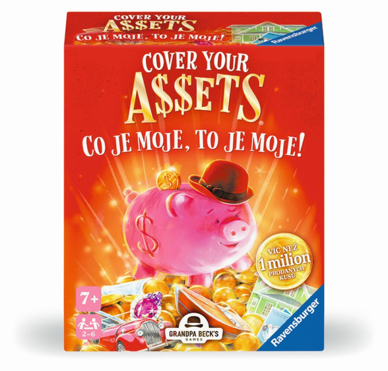 Ravensburger Cover Your Assets: Co je moje, to je moje!