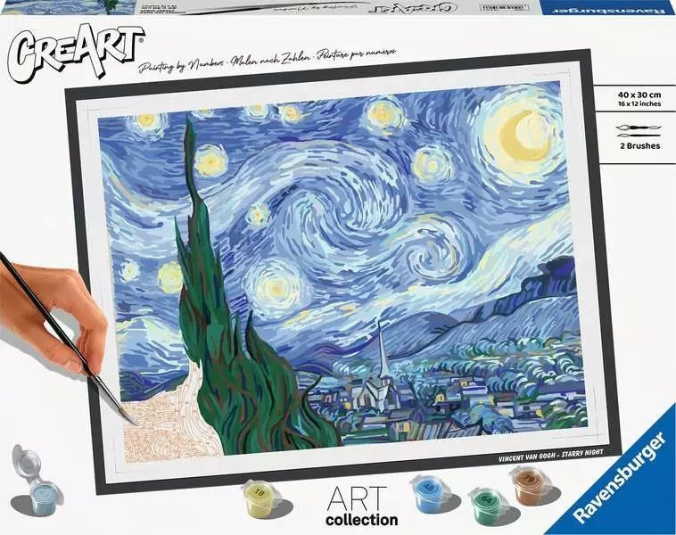 CreArt 235186 Vincent van Gogh: Hvězdná noc