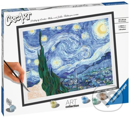 CreArt 235186 Vincent van Gogh: Hvězdná noc