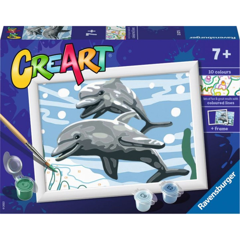 CreArt 235278 Veselí delfíni