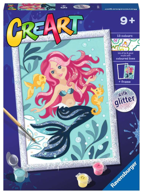 Ravensburger 23568 creart okouzlující mořská panna