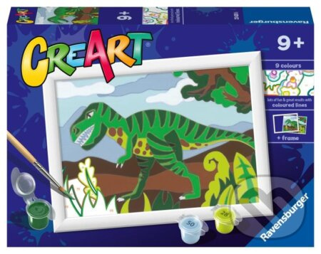 CreArt 236206 Toulající se dinosaurus
