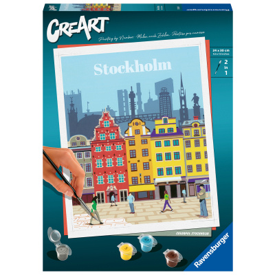 CreArt 236442 Trendy města: Stockholm