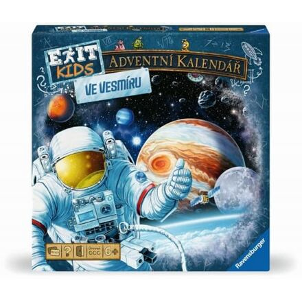 EXIT Kids Adventní kalendář: Ve vesmíru