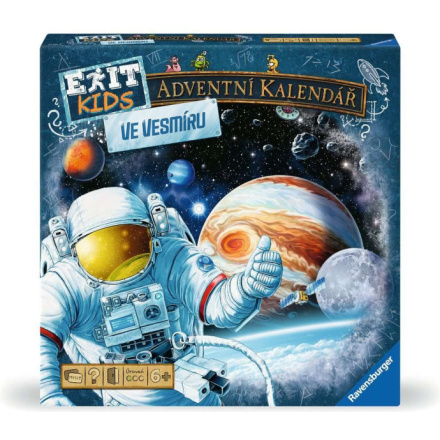 EXIT Kids Adventní kalendář: Ve vesmíru