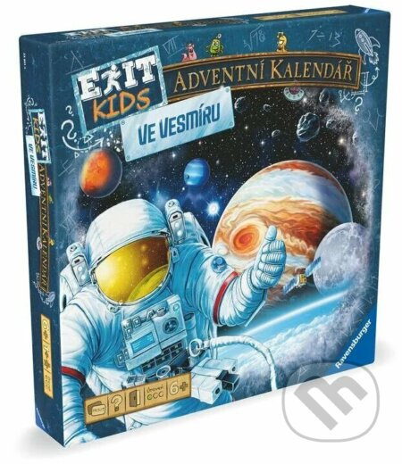 EXIT Kids Adventní kalendář: Ve vesmíru