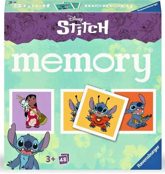 Pexeso Disney: Stitch - hra z kategorie Karty, pexeso