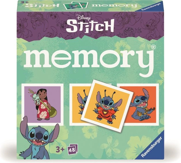 Pexeso Disney: Stitch - hra z kategorie Karty, pexeso