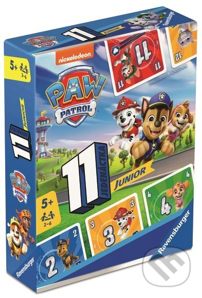 Ravensburger Karetní hra Jedenáctka - Tlapková patrola