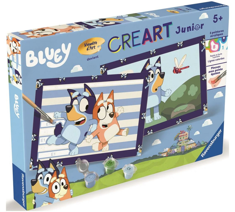 Ravensburger CreArt Bluey: Psí radovánky