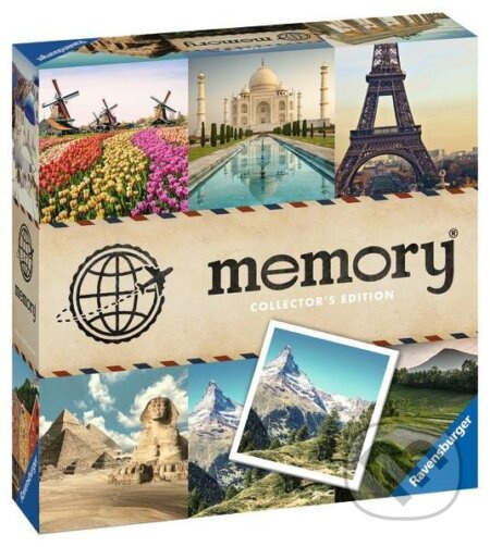Ravensburger 273799 Pexeso Sběratelská kolekce: Cestujeme kolem světa