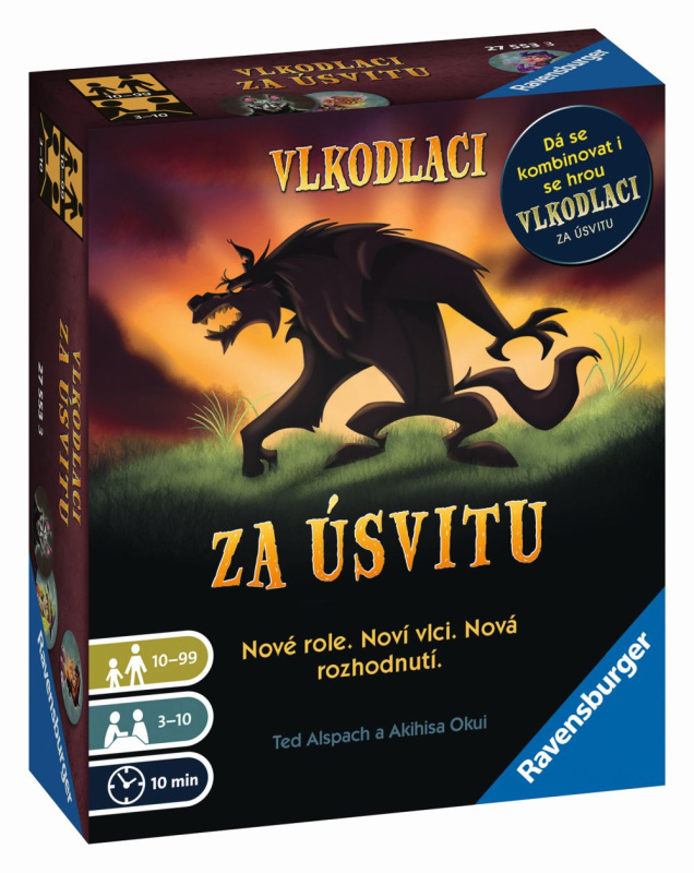 RAVENSBURGER Karetní hra Vlkodlaci za úsvitu
