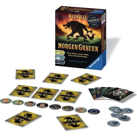 RAVENSBURGER Karetní hra Vlkodlaci za úsvitu