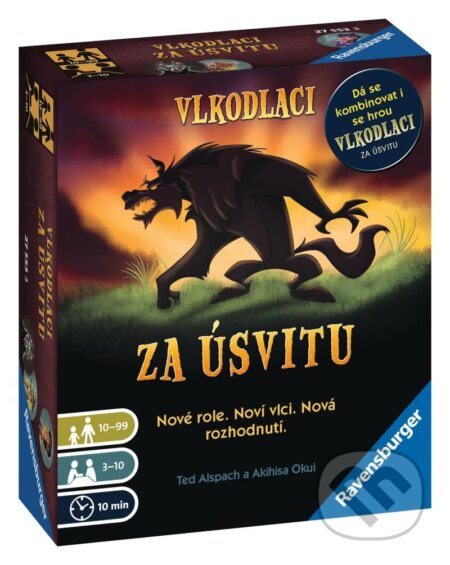 RAVENSBURGER Karetní hra Vlkodlaci za úsvitu