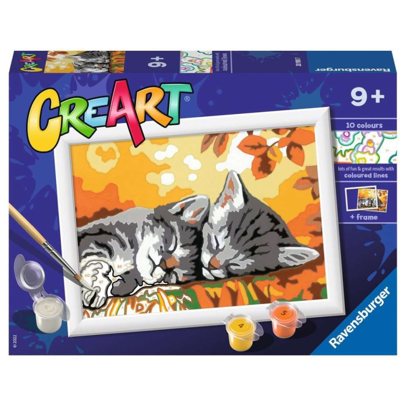 Ravensburger 28932 creart podzimní koťata