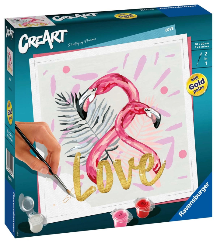 CreArt Malování plameňáků
