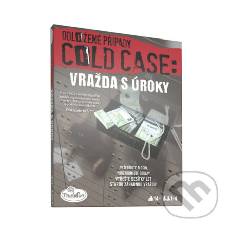 ThinkFun Odložené případy: Vražda s úroky