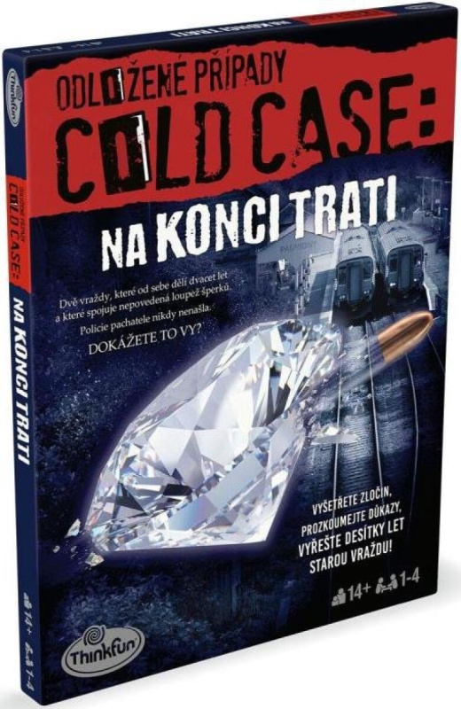 Ravensburger ThinkFun Odložené případy: Na konci trati