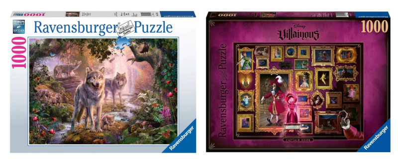 Ravensburger sada dvou puzzle 2×1000 dílků
