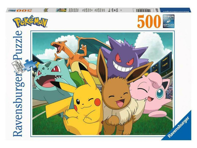 Puzzle 500 ks - Pokemonové v aréně