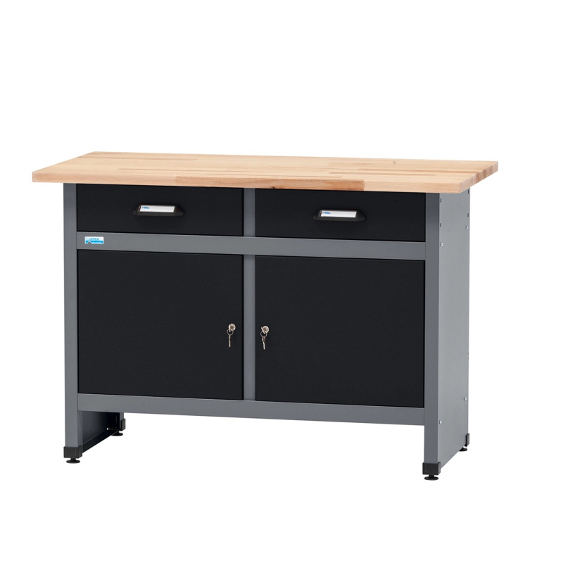 Küpper Odkládací stolek 12059, 2 dvířka/2 zásuvky (12 cm) 84 x 120 x 60 cm