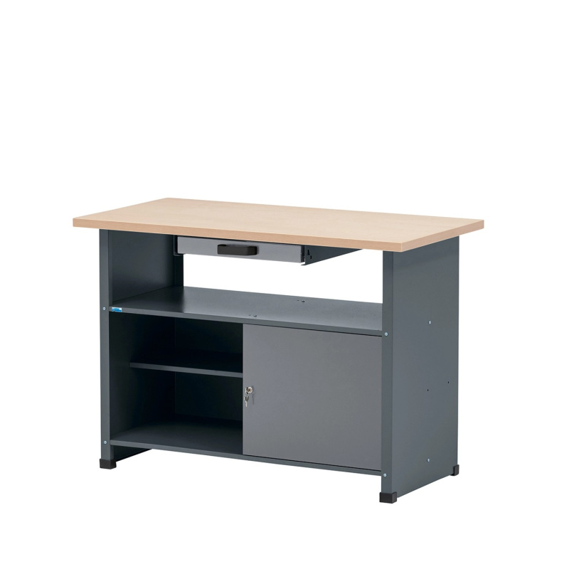 Küpper Odkládací stolek 14119, 1 dvířka/1 zásuvka (6,5 cm)/1 police 84x120x60 cm