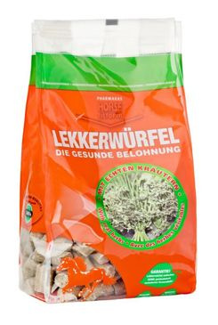 Pochoutka pro koně s bylinkami pro podporu trávení 1 kg