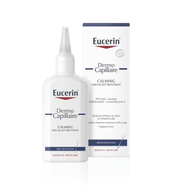Eucerin DermoCapillaire vlasové tonikum pro suchou a svědící pokožku hlavy 100 ml