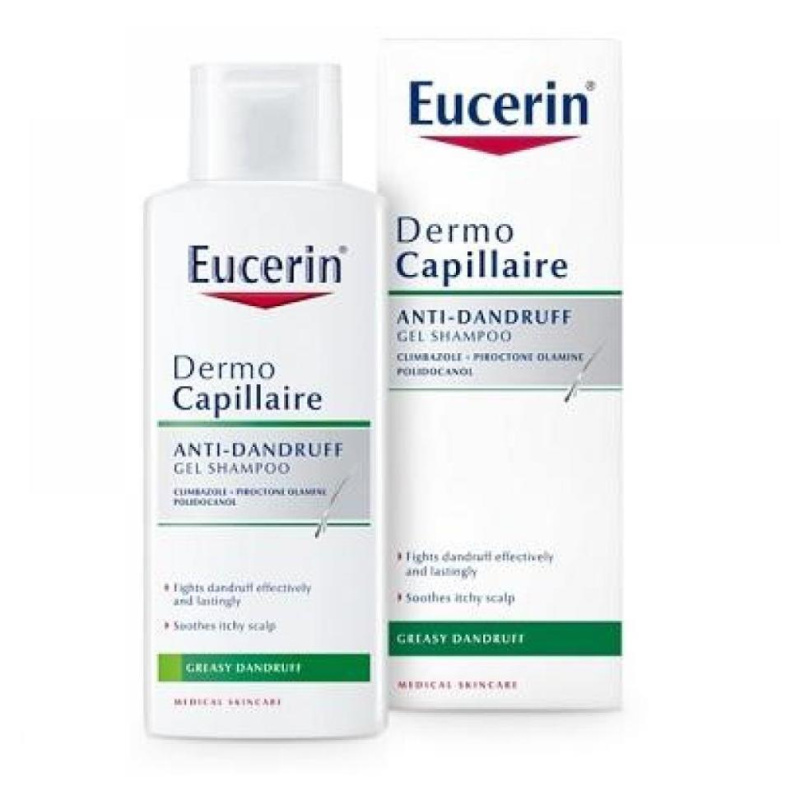 Eucerin DermoCapillaire šampon proti mastným lupům 250 ml
