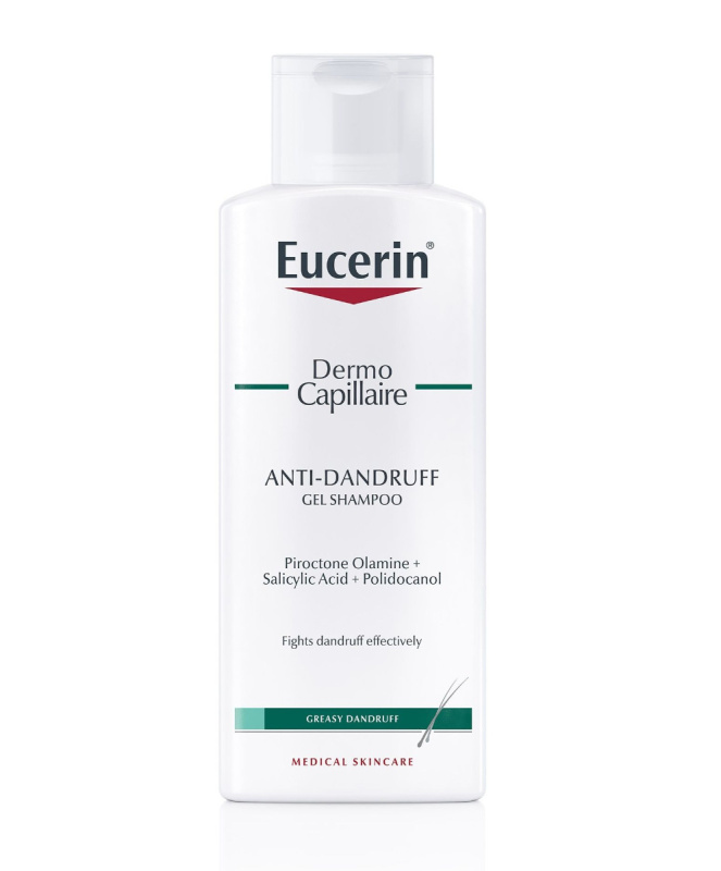 Eucerin DermoCapillaire šampon proti mastným lupům 250 ml