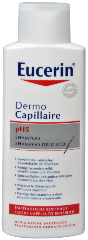 Eucerin DermoCapillaire šampon pro citlivou pokožku hlavy 250 ml