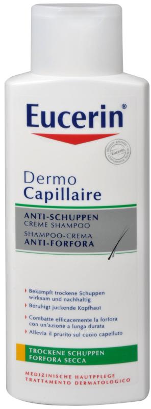 Eucerin DermoCapillaire šampon proti suchým lupům 250 ml
