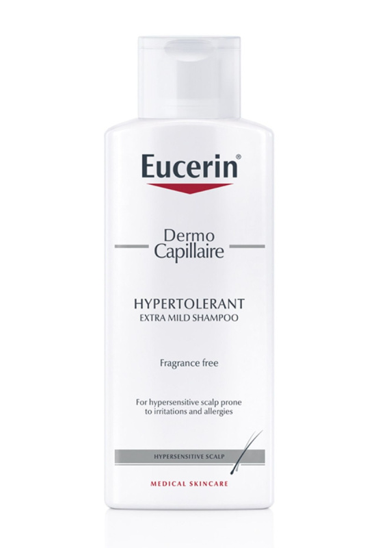 Eucerin DermoCapillaire hypertolerantní šampon pro podrážděnou pokožku 250 ml
