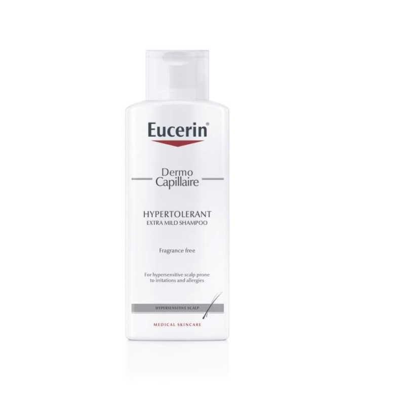 Eucerin DermoCapillaire hypertolerantní šampon pro podrážděnou pokožku 250 ml