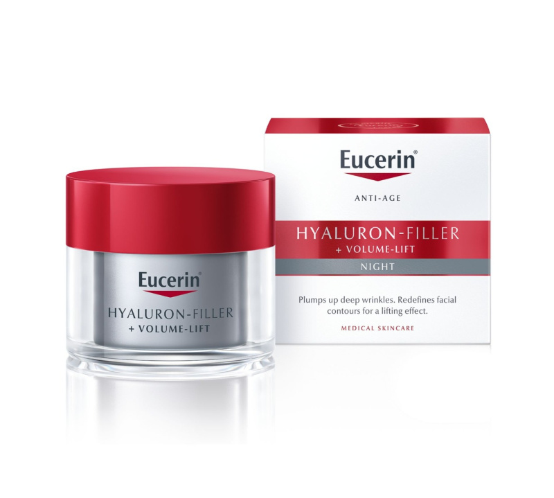 Eucerin Hyaluron-Filler + Volume-Lift noční liftingový krém 50 ml