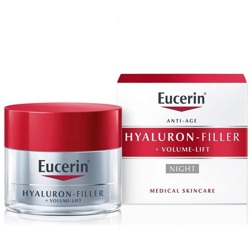 Eucerin Hyaluron-Filler + Volume-Lift noční liftingový krém 50 ml