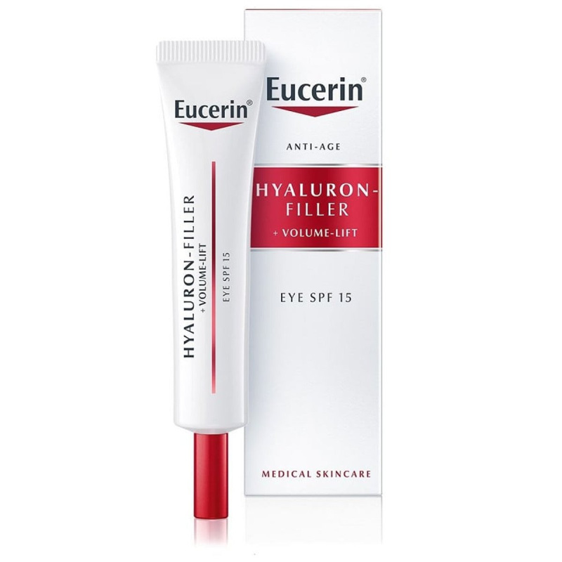 Eucerin Hyaluron-Filler + Volume-Lift oční liftingový krém SPF 15 15 ml