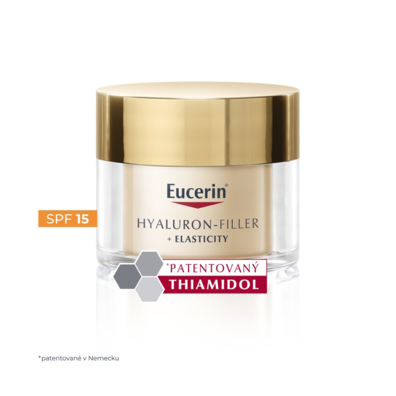 Eucerin Hyaluron-Filler + Elasticity denní krém pro zralou pleť SPF 15 50 ml