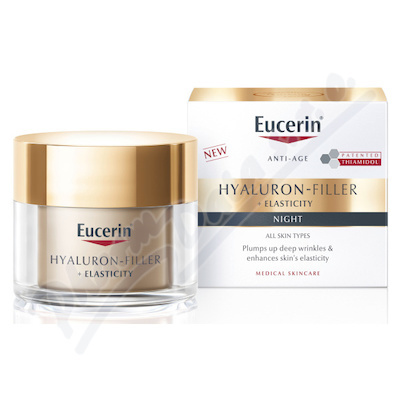 Eucerin Hyaluron-Filler + Elasticity intenzivně vyživující noční krém pro zralou pleť 50 ml
